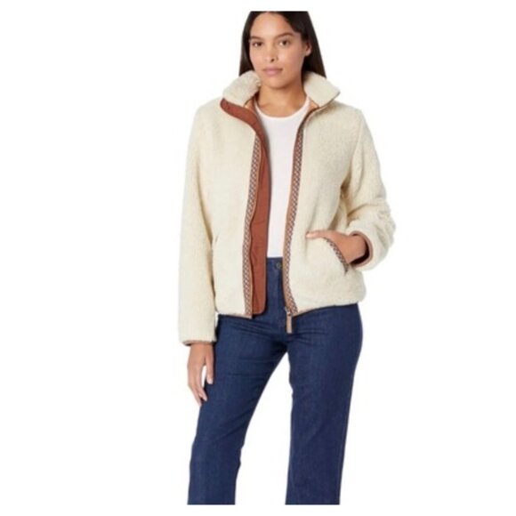 Faherty Ashbury Fleece Full-Zip Jacket – Size L - Picture 2 of 11